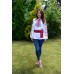 Embroidered blouse "Mountain Roses"